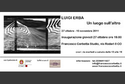 Mostra Un Luogo sull'altro 27 ottobre - 19 novembre 2011