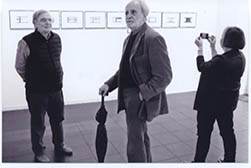 L’incisore Mario Benedetti (foto Nuzzo)